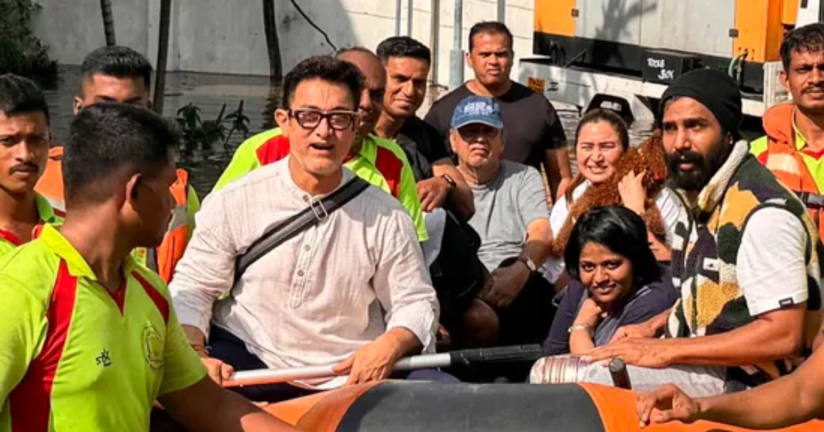 Aamir Khan rescued from Chennai floods, actor Vishnu Vishal shares pictures